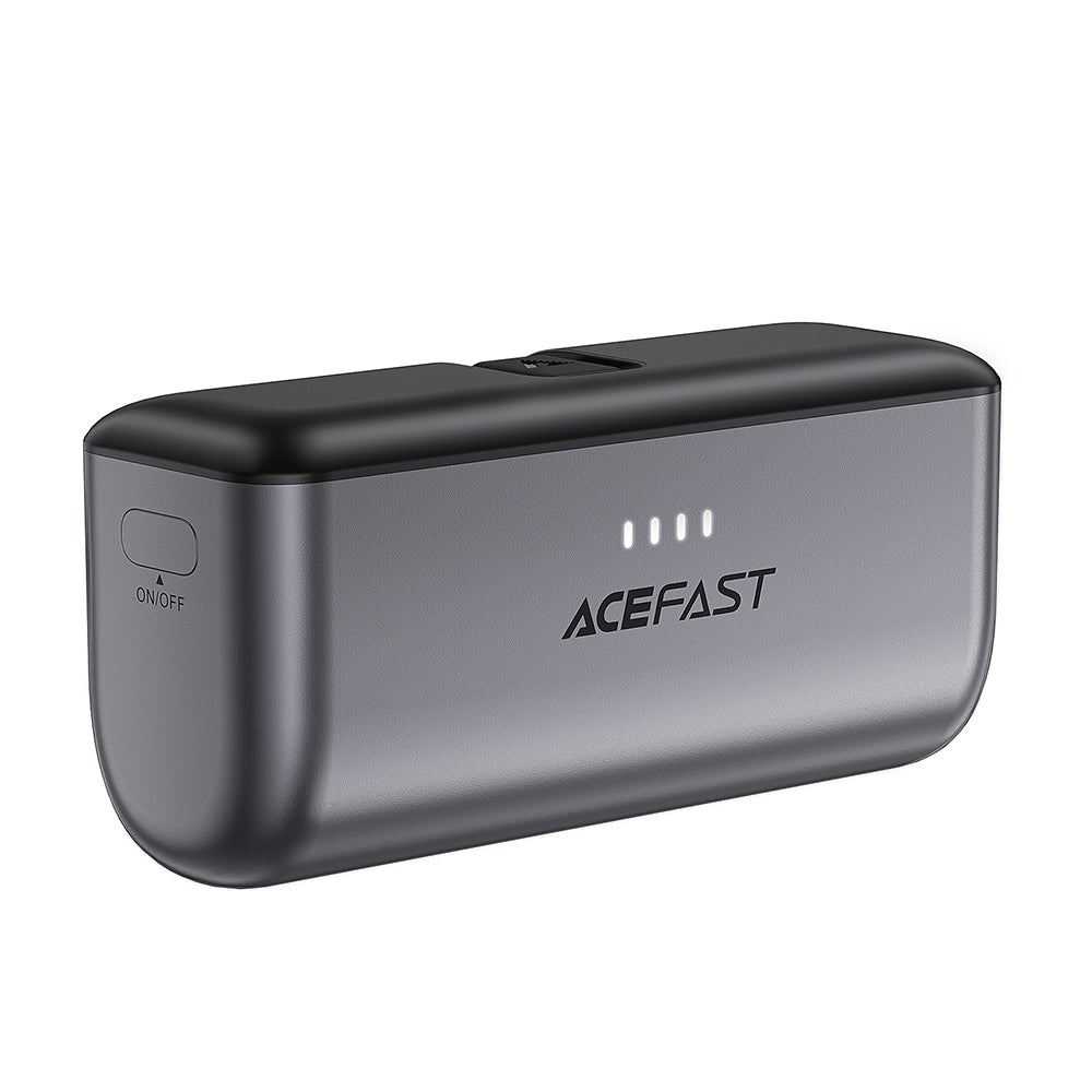Ekstern batteri Acefast M9, 5000mAh, 20W, PD, 2 x USB-C, svart