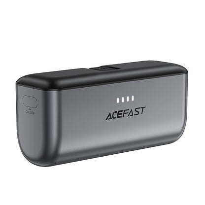 Ekstern batteri Acefast M9, 5000mAh, 20W, PD, 2 x USB-C, svart