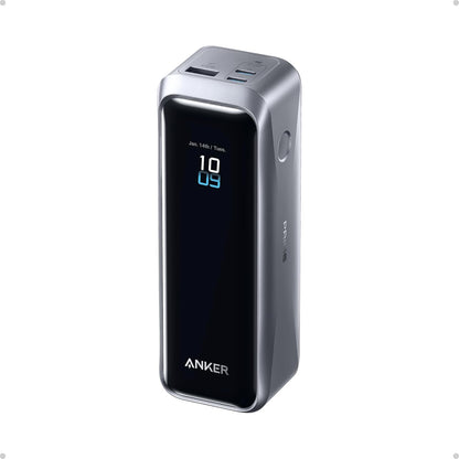 Anker Prime Ekstern Batteri, 20100mAh, 220W, QC + PD, 1 x USB-A - 2 x USB-C, Svart A110BH11