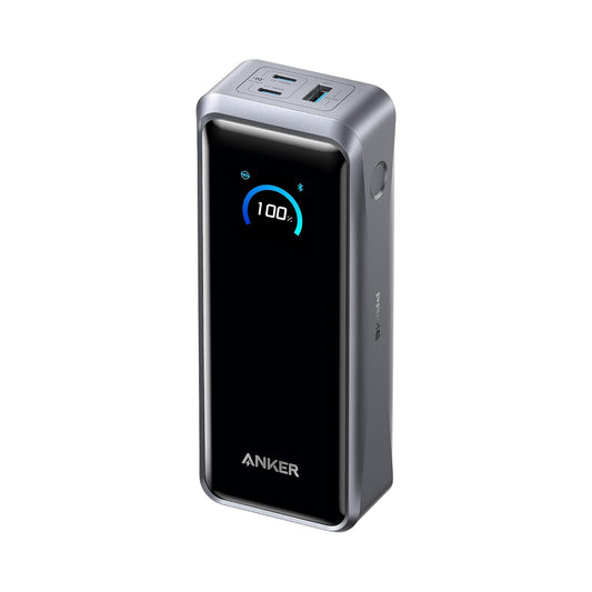 Ekstern batteri Anker Prime, 26250mAh, 300W, QC + PD, 1 x USB-A - 2 x USB-C, Svart A110AH11