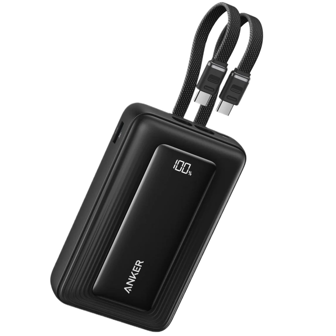 Anker Zolo powerbank, 20000 mAh, 45 W, QC + PD, 1 x USB-A – 3 x USB-C, svart A110MH12