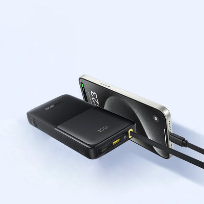 Ekstern batteri Baseus Bipow 2, 10000mAh, 20W, QC + PD, 1 x USB-A - 2 x USB-C, Svart P10077101113-00