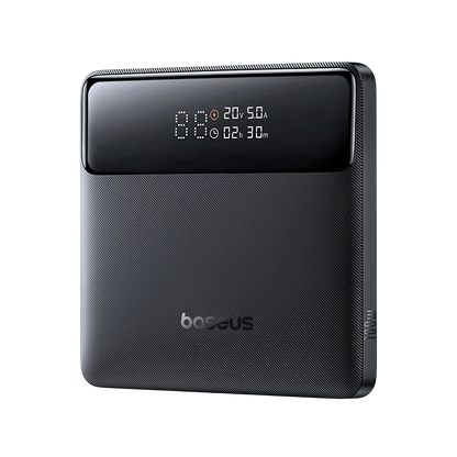 Ekstern batteri Baseus Blade H1, 20000mAh, 100W, QC + PD, 2 x USB-A - 2 x USB-C, Svart P10021604123-00