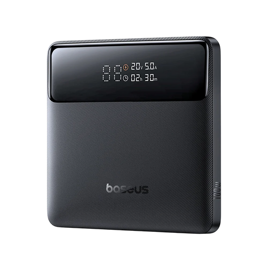 Ekstern batteri Baseus Blade H1, 20000mAh, 100W, QC + PD, 2 x USB-A - 2 x USB-C, Svart