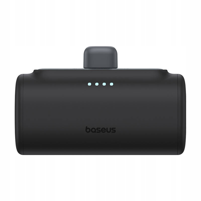 Ekstern batteri Baseus Compact, 5000mAh, 20W, PD, 1 x Lightning - 1 x USB-C, Svart P10068307113-00
