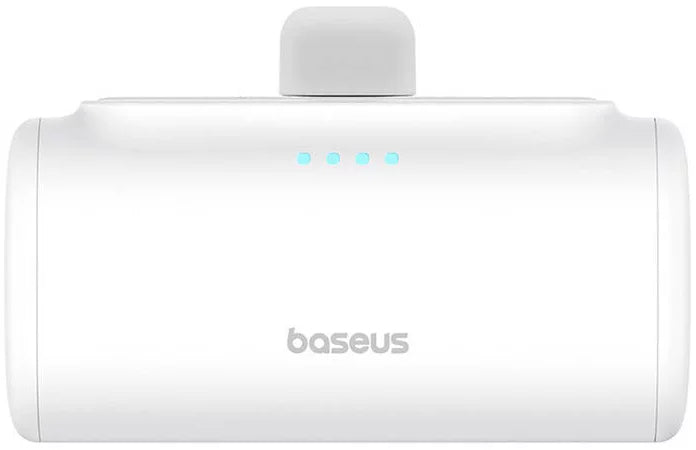 Ekstern batteri Baseus Compact, 5000mAh, 20W, PD, 2 x USB-C, Hvit P10068306213-00