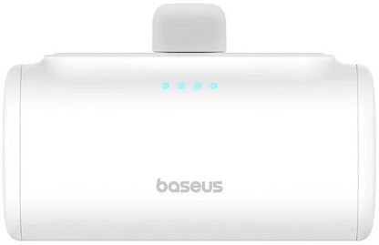 Ekstern batteri Baseus Compact, 5000mAh, 20W, PD, 2 x USB-C, Hvit P10068306213-00