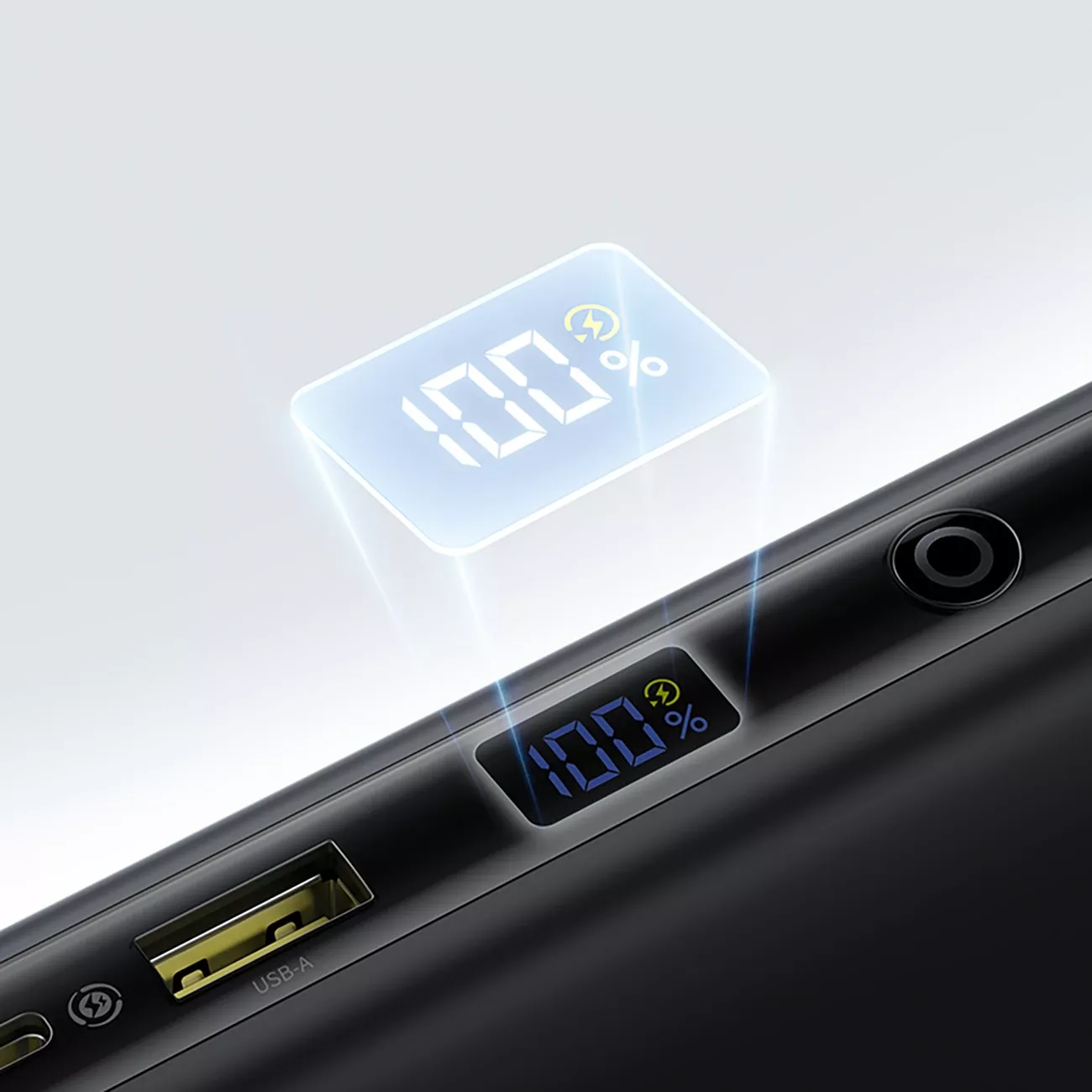 Ekstern batteri Baseus EnerFill FC41, 20000mAh, 100W, QC + PD, 1 x USB-A - 3 x USB-C, Svart E0028N03
