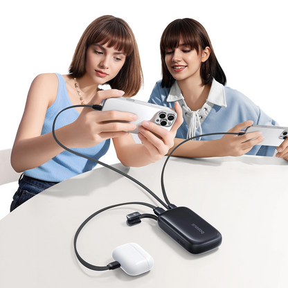 Ekstern Batteri Baseus EnerFill FC21 QPow 3 Ultra, 10000mAh, 22.5W, QC + PD, 1 x USB-A - 1 x USB-C, Svart