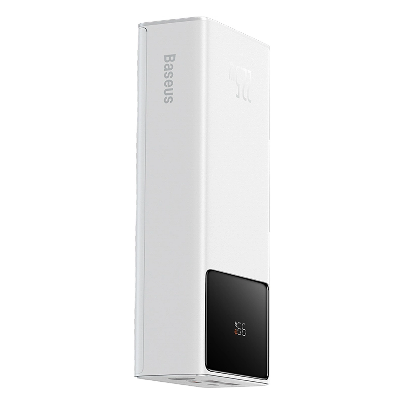 Ekstern batteri Baseus EnerFill FP41, 30000mAh, 22,5W, QC + PD, 1 x USB-C - 2 x USB-A, Hvit E0027K01