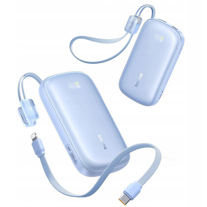 Ekstern batteri Baseus EnerFill FC21 Qpow 3 Ultra, 20000mAh, 22.5W, QC + PD, 1 x USB-A - 1 x USB-C, Blå E0027M03