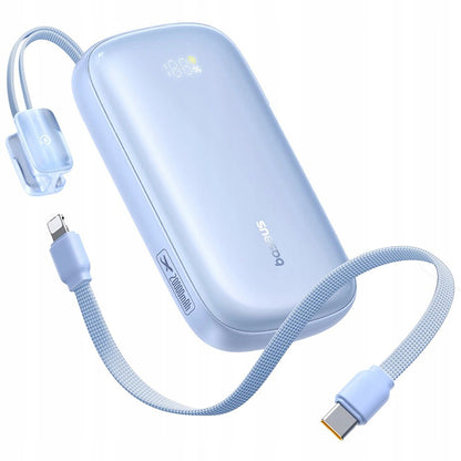 Ekstern batteri Baseus EnerFill FC21 Qpow 3 Ultra, 20000mAh, 22.5W, QC + PD, 1 x USB-A - 1 x USB-C, Blå E0027M03