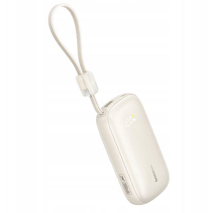 Ekstern batteri Baseus EnerFill FC21 Qpow 3 Ultra, 20000mAh, 45W, QC + PD, 1 x USB-A - 1 x USB-C, Beige E0027P01