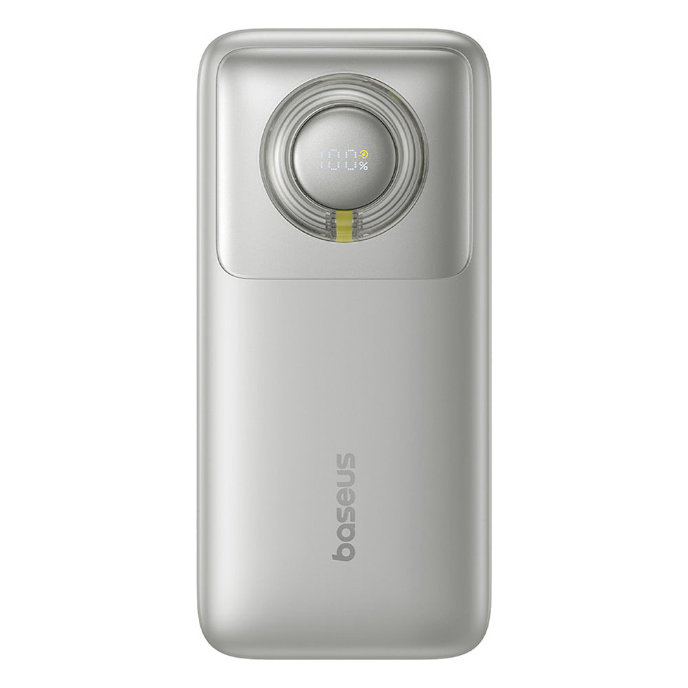 Ekstern batteri Baseus Free2Pull, 20000mAh, 65W, PD, 2 x USB-C, Grå P10073700843-00