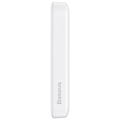 Ekstern batteri Baseus Magnetic Mini, 10000mAh, 20W, PD + FQI, 1 x USB-C, Hvit P10059001223-00