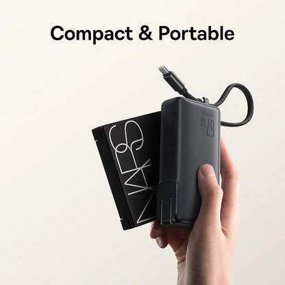 Ekstern Batteri Baseus Nomos NT11 Omni US, 10000mAh, 67W, QC + PD, 1 x USB-A - 2 x USB-C, Svart P10078807123-00