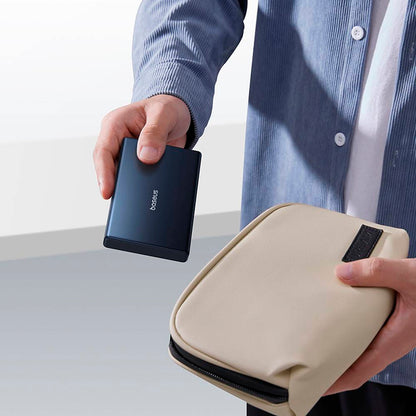 Ekstern batteri Baseus PicoGo, 10000mAh, 20W, QC + PD, 1 x USB-A - 2 x USB-C, Svart P10076801123-00