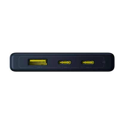 Ekstern batteri Baseus PicoGo, 10000mAh, 20W, QC + PD, 1 x USB-A - 2 x USB-C, Svart P10076801123-00