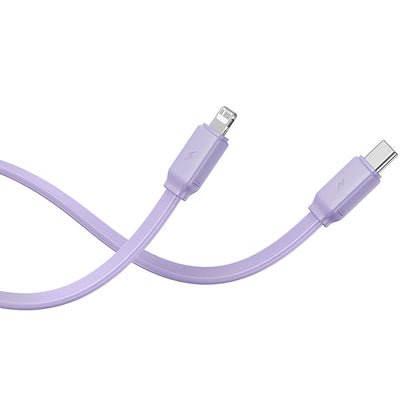 Ekstern Batteri Baseus Qpow Pro+, 10000mAh, 22.5W, QC + PD, 1 x Lightning - 1 x USB-A - 2 x USB-C, Lilla P10055003513-00