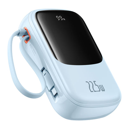 Ekstern batteri Baseus Qpow Pro+, 20000mAh, 22.5W, QC + PD, 1 x USB-A - 2 x USB-C, Blå P10067103313-00