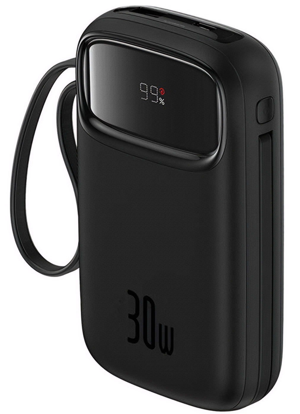 Ekstern batteri Baseus Qpow2, 20000mAh, 30W, QC + PD, 1 x USB-A - 3 x USB-C, Svart P10055009113-00