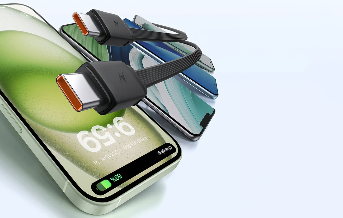 Ekstern batteri Baseus Qpow2, 20000mAh, 30W, QC + PD, 1 x USB-A - 3 x USB-C, Svart P10055009113-00