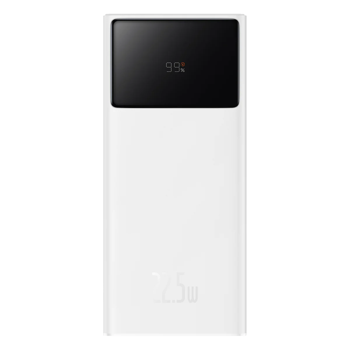 Ekstern batteri Baseus Star Lord, 30000mAh, 22,5W, QC + PD, 1 x USB-C - 2 x USB-A, Hvit PPXJ080102