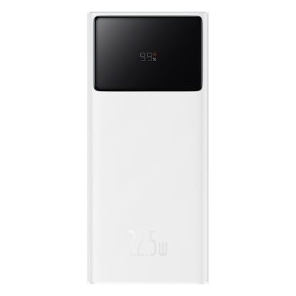 Ekstern batteri Baseus Star Lord, 20000mAh, 22.5W, QC + PD, 1 x USB-C - 2 x USB-A, Hvit PPXJ080002