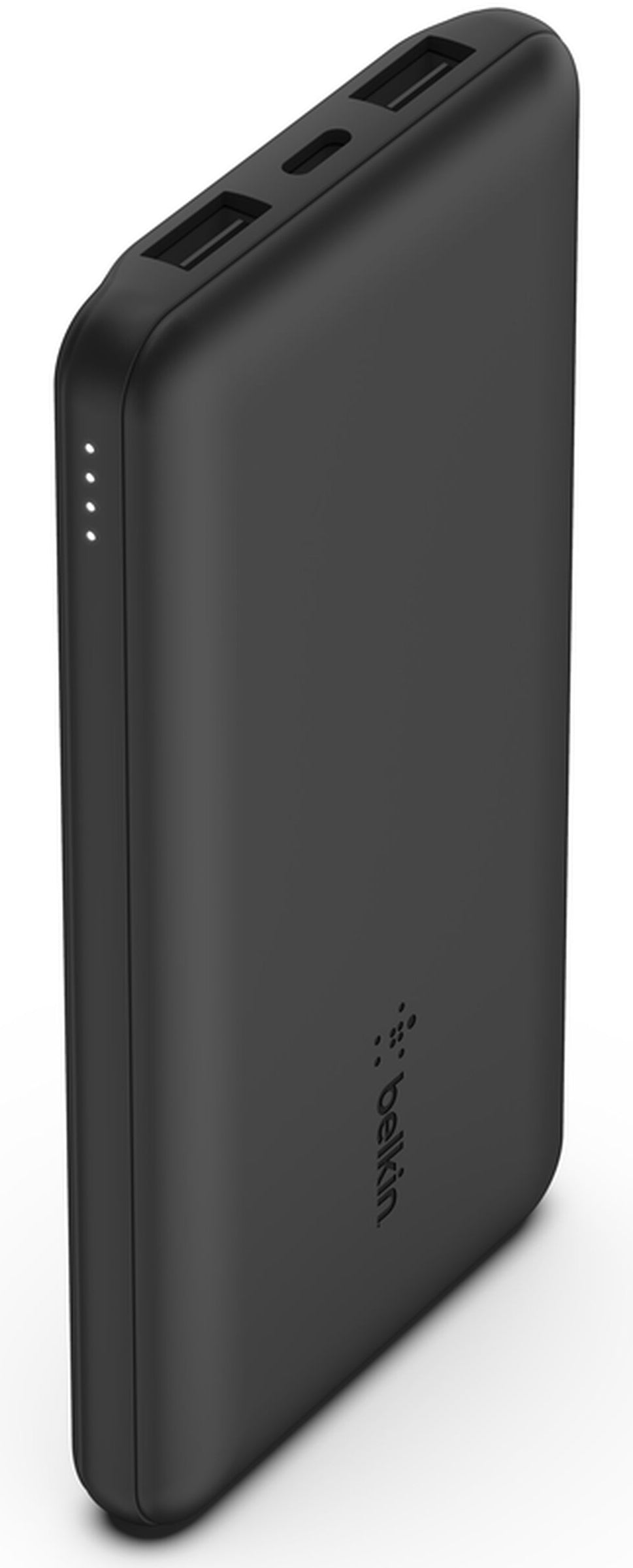 Belkin BoostCharge Ekstern Batteri, 10000mAh, 15W, 1 x USB-C - 2 x USB-A, Svart BPB011btBK