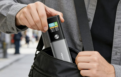 Ekstern batteri BlitzWolf BW-P23, 14000mAh, 100W, QC + PD, 1 x USB-A - 1 x USB-C, Grå