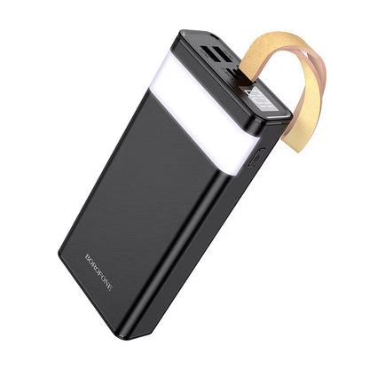 Ekstern Batteri Borofone BJ18 Coolmy, 20000mAh, 10W, 2 x USB-A, Svart