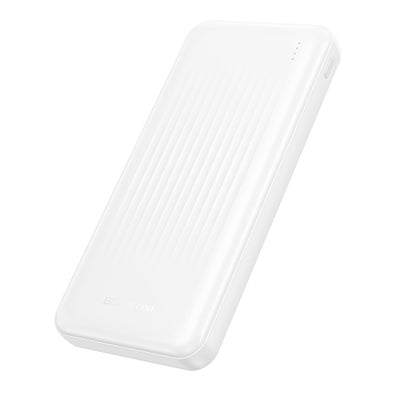Borofone BJ78 Clever Ekstern Batteri, 10000mAh, 10W, 2 x USB-A, Hvit