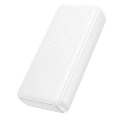 Ekstern batteri Borofone BJ80A Clever, 20000mAh, 22.5W, QC + PD, 1 x USB-C - 2 x USB-A, Hvit