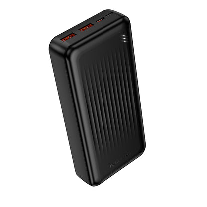 Ekstern batteri Borofone BJ80A Clever, 20000mAh, 22.5W, QC + PD, 1 x USB-C - 2 x USB-A, Svart