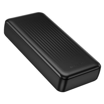 Ekstern batteri Borofone BJ80A Clever, 20000mAh, 22.5W, QC + PD, 1 x USB-C - 2 x USB-A, Svart