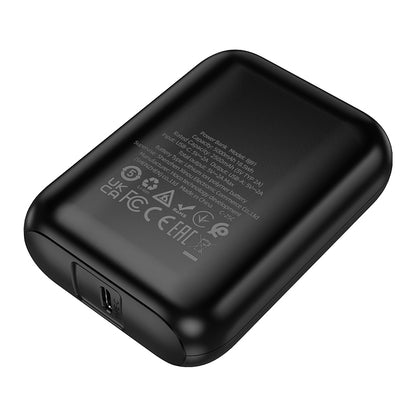 Borofone BJ81 Stability Ekstern Batteri, 5000mAh, 10W, 1 x USB-A, Svart