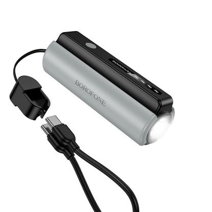 Borofone BJ87 Star Ekstern Batteri, 5000mAh, 10W, 1 x USB-C, Grå