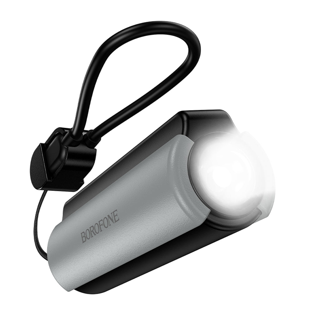 Borofone BJ87 Star Ekstern Batteri, 5000mAh, 10W, 1 x USB-C, Grå