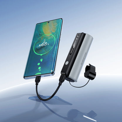 Borofone BJ87 Star Ekstern Batteri, 5000mAh, 10W, 1 x USB-C, Grå
