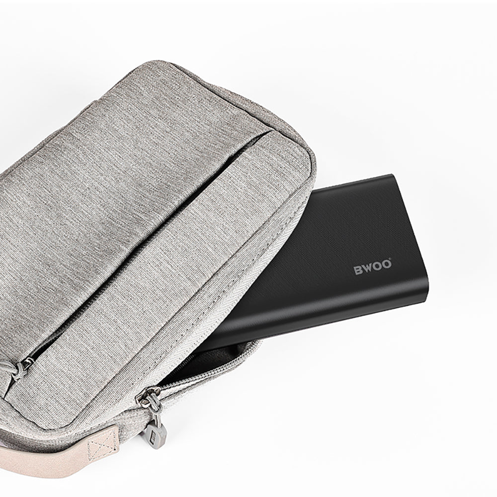 Ekstern Batteri BWOO BO-P44, 20000mAh, 22.5W, QC + PD, 1 x USB-C - 2 x USB-A, Svart