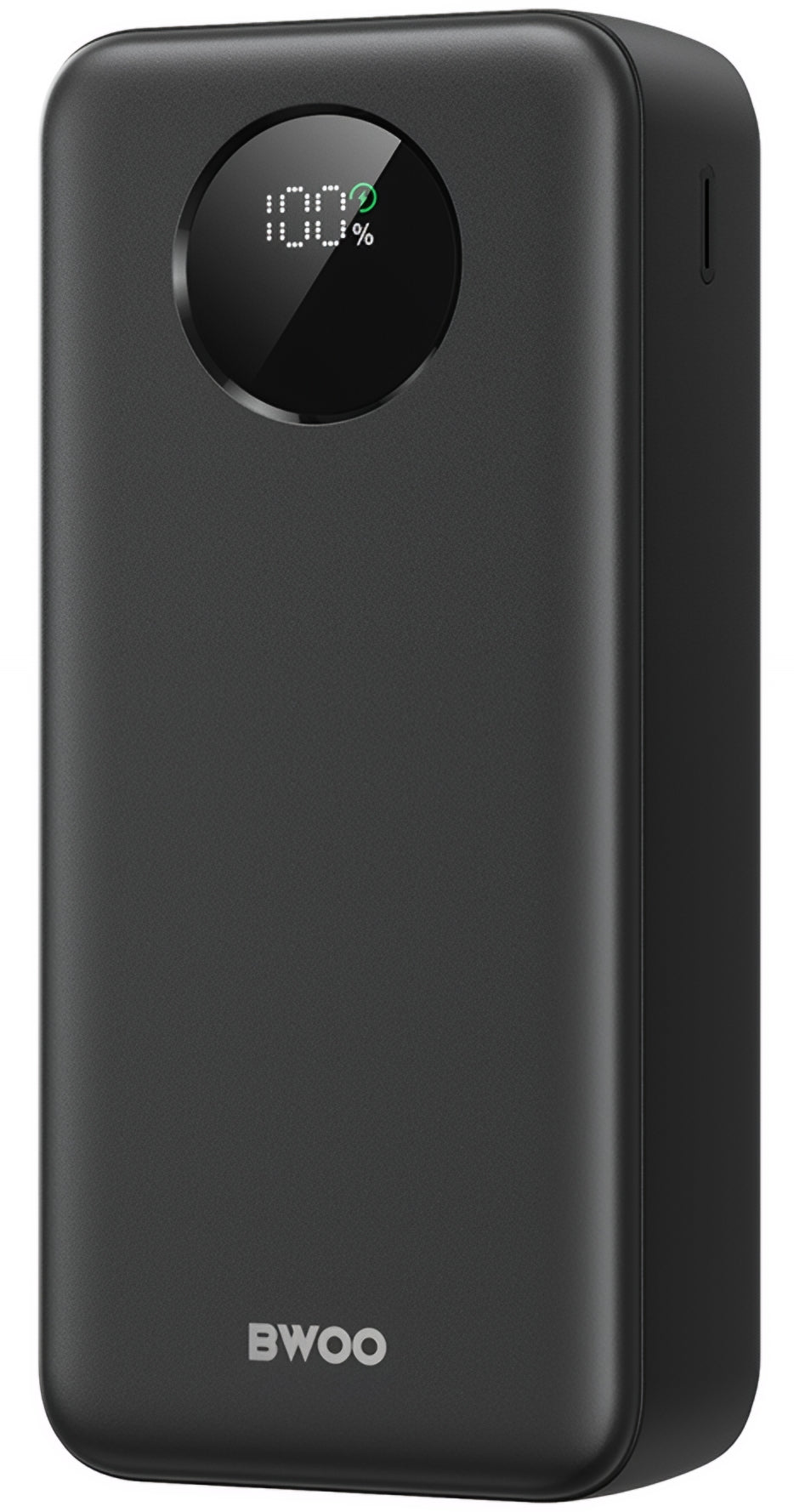 Ekstern batteri BWOO BO-P64, 30000mAh, 22.5W, QC + PD, 1 x USB-C - 2 x USB-A, Svart