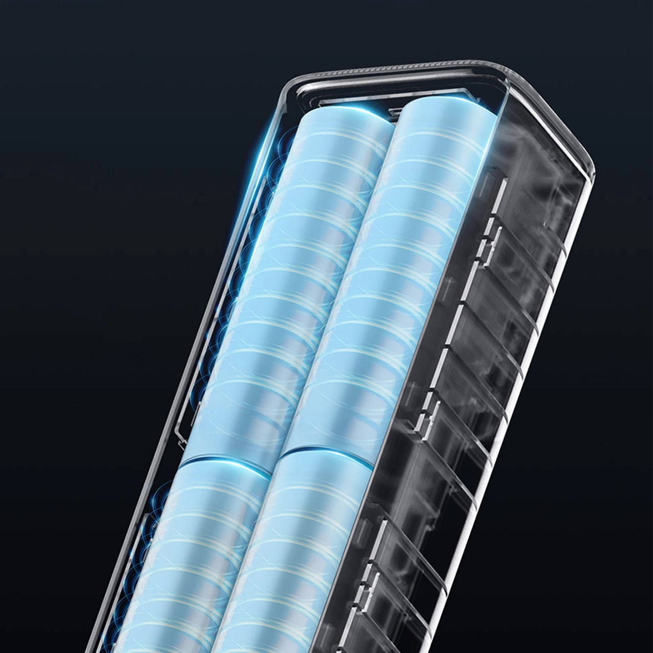 Ekstern Batteri Cuktech, 10000mAh, 150W, QC + PD, 1 x USB-A - 1 x USB-C, Svart CKPB100PGLBL