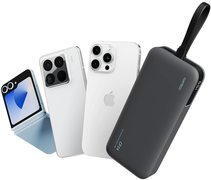 Ekstern batteri Cuktech LPB200N, 20000mAh, 40W, QC + PD, 1 x USB-A - 2 x USB-C, Svart