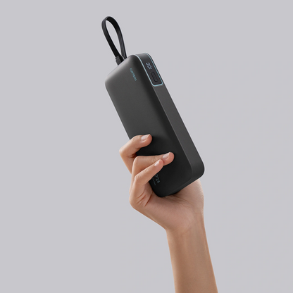 Ekstern batteri Cuktech LPB200N, 20000mAh, 40W, QC + PD, 1 x USB-A - 2 x USB-C, Svart