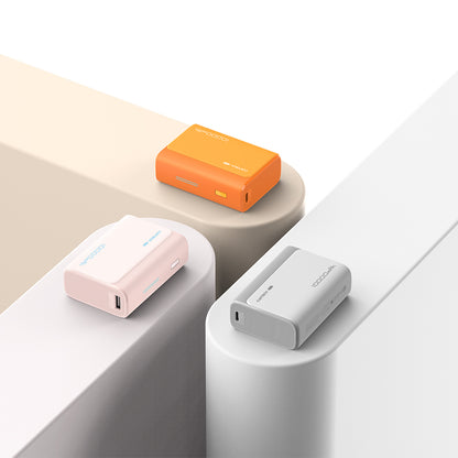 Ekstern batteri Cuktech CP13, 10000mAh, 30W, QC + PD, 1 x USB-A - 1 x USB-C, Rosa CUK0PB100DPK