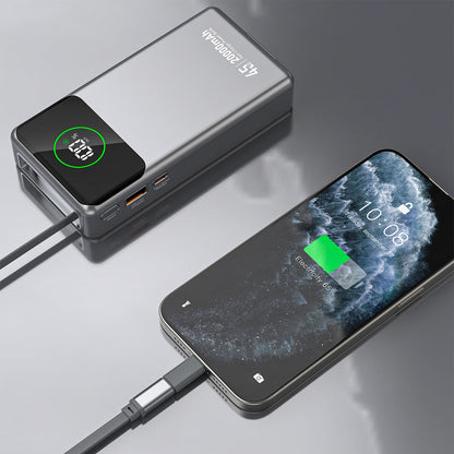 Ekstern batteri Dudao K31 Pro, 20000mAh, 45W, QC + PD, 1 x USB-A - 2 x USB-C, Grå