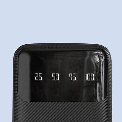Ekstern Batteri Dudao K6Pro+, 20000mAh, 10W, 1 x Lightning - 1 x microUSB - 1 x USB-A - 1 x USB-C, Svart