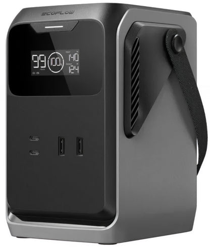 Ekstern batteri EcoFlow Trail 200, 60000mAh, 220W, PD, 2 x USB-A - 2 x USB-C, Svart EF-TRAIL200-N