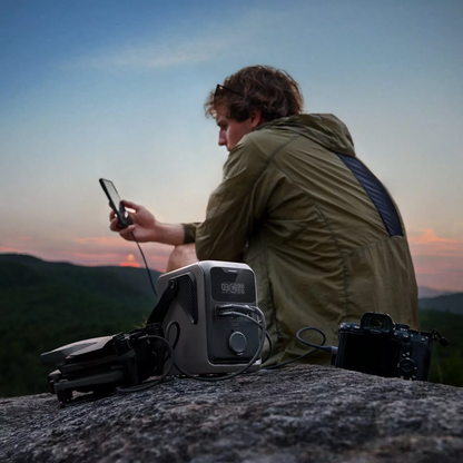 Ekstern batteri EcoFlow Trail 200, 60000mAh, 220W, PD, 2 x USB-A - 2 x USB-C, Svart EF-TRAIL200-N