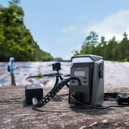 Ekstern batteri EcoFlow Trail 200, 60000mAh, 220W, PD, 2 x USB-A - 2 x USB-C, Svart EF-TRAIL200-N